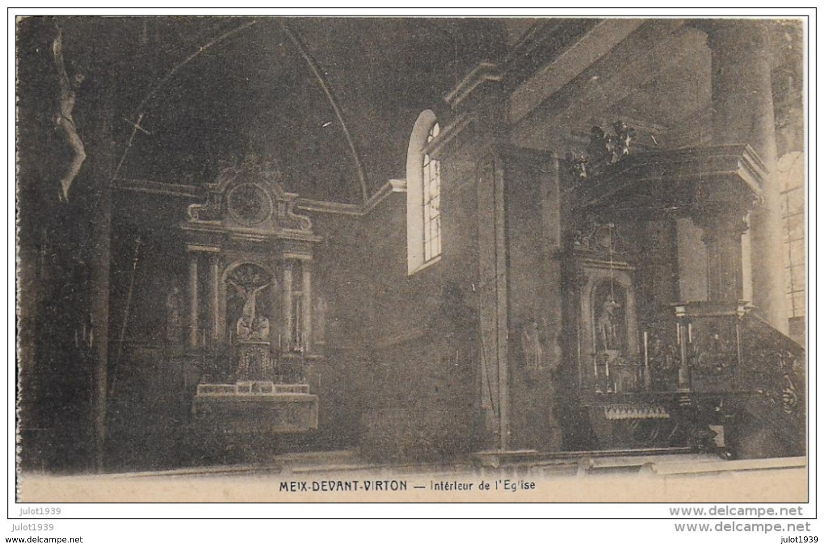 MEIX ..-- Intérieur De L ' Eglise . - Meix-devant-Virton