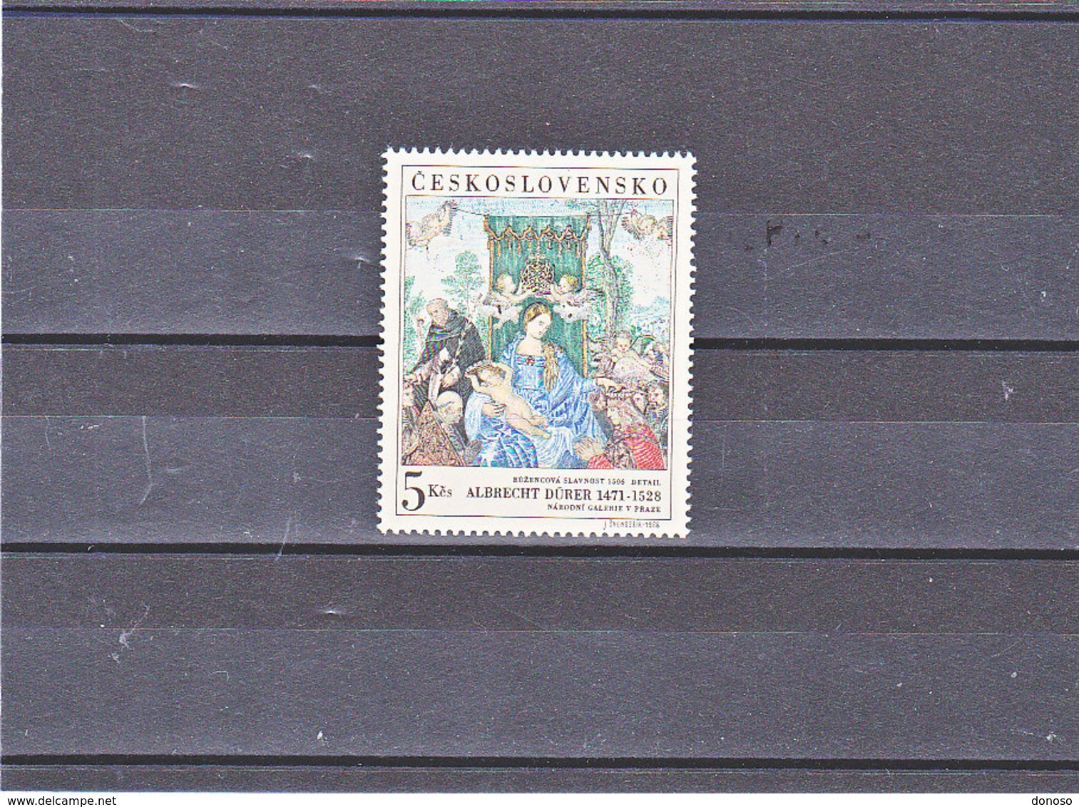 TCHECOSLOVAQUIE  1968 PEINTURE DE DÜRER Yvert 1653 NEUF** MNH - Unused Stamps