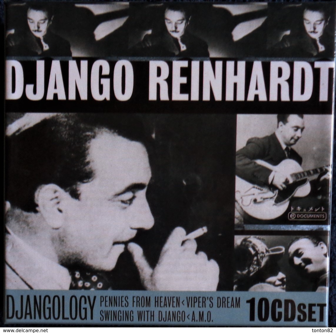 DJANGO REINHARDT - Coffret De 10 C.D  . - Compilations