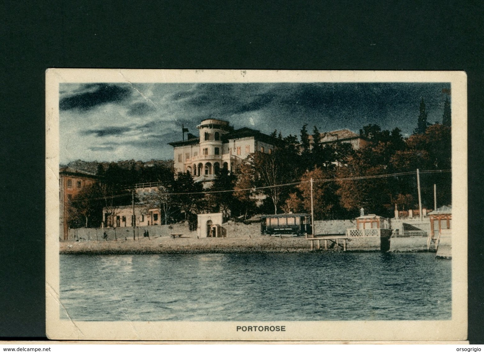 CARTOLINA -  ITALIA  -  JUGOSLAVIA  PORTOROSE  1931 - Jugoslavia