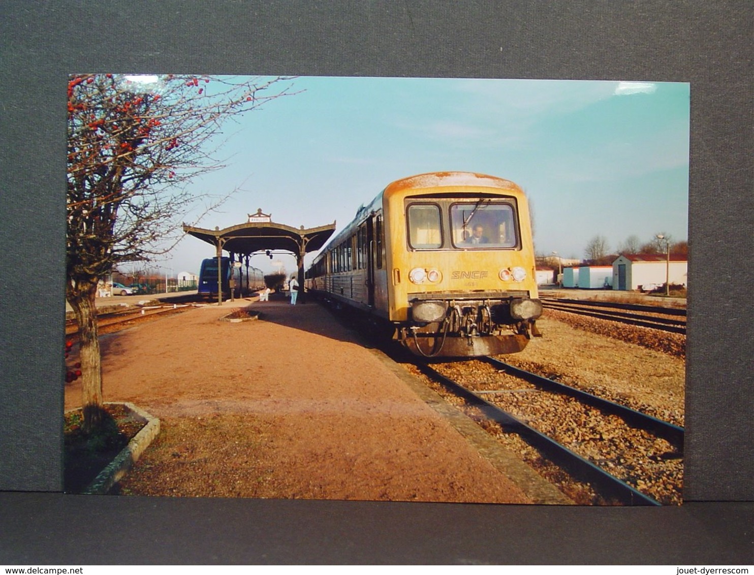 SNCF Avallon Autorail 4658 En Janvier  2004 - Trenes