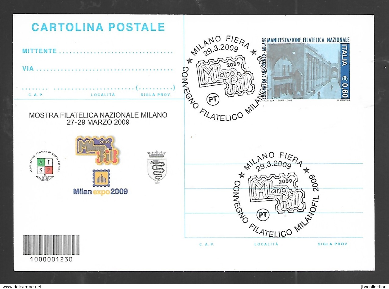 Cartolina Postale - Non Viaggiata - Unclassified