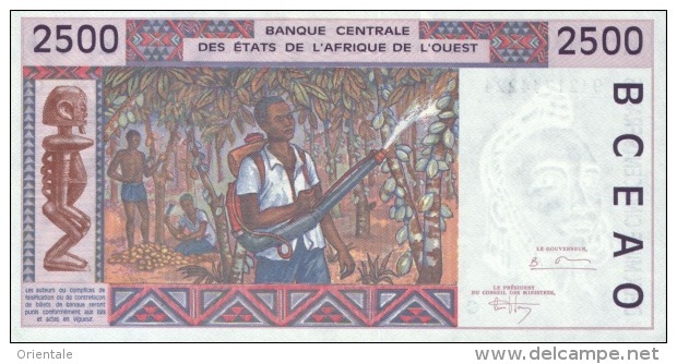 WEST AFRICAN STATES P. 312Cc 2500 F 1994 UNC - Burkina Faso