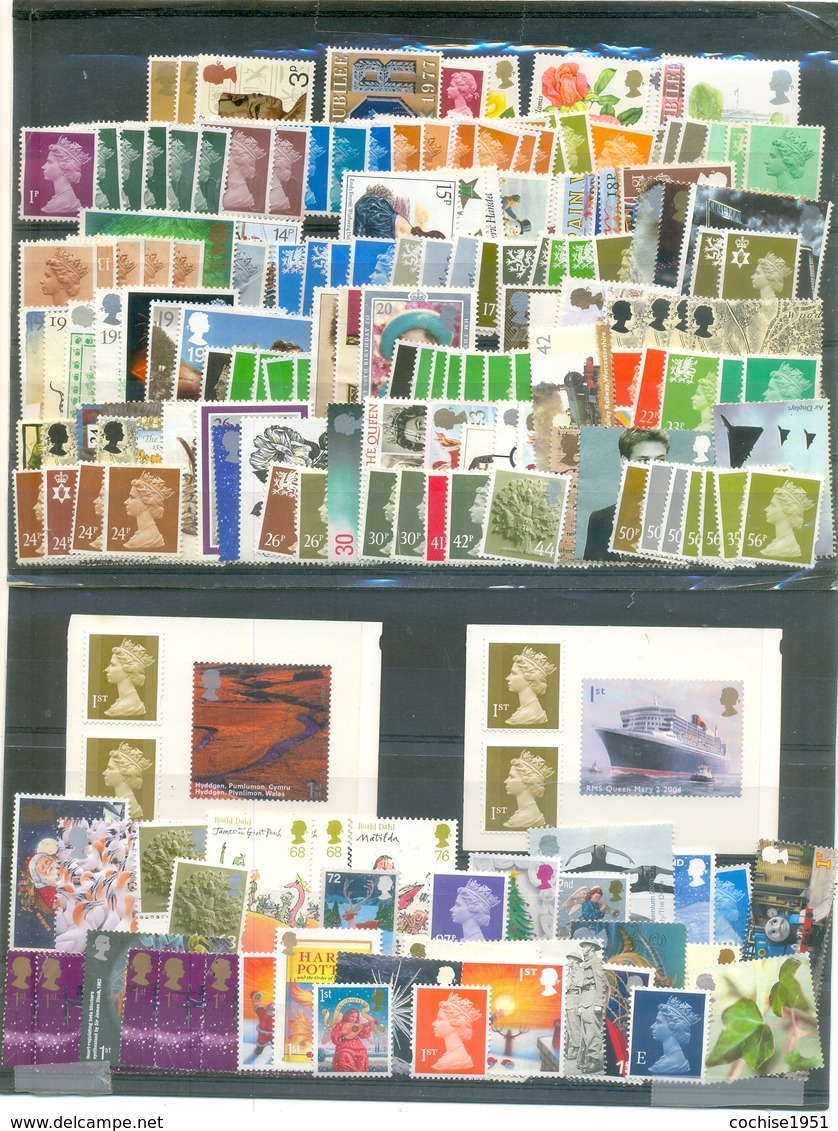 UK Stamps Unfranked No Gum - More Than 55 £ See Scan - Lots & Kiloware (mixtures) - Max. 999 Stamps