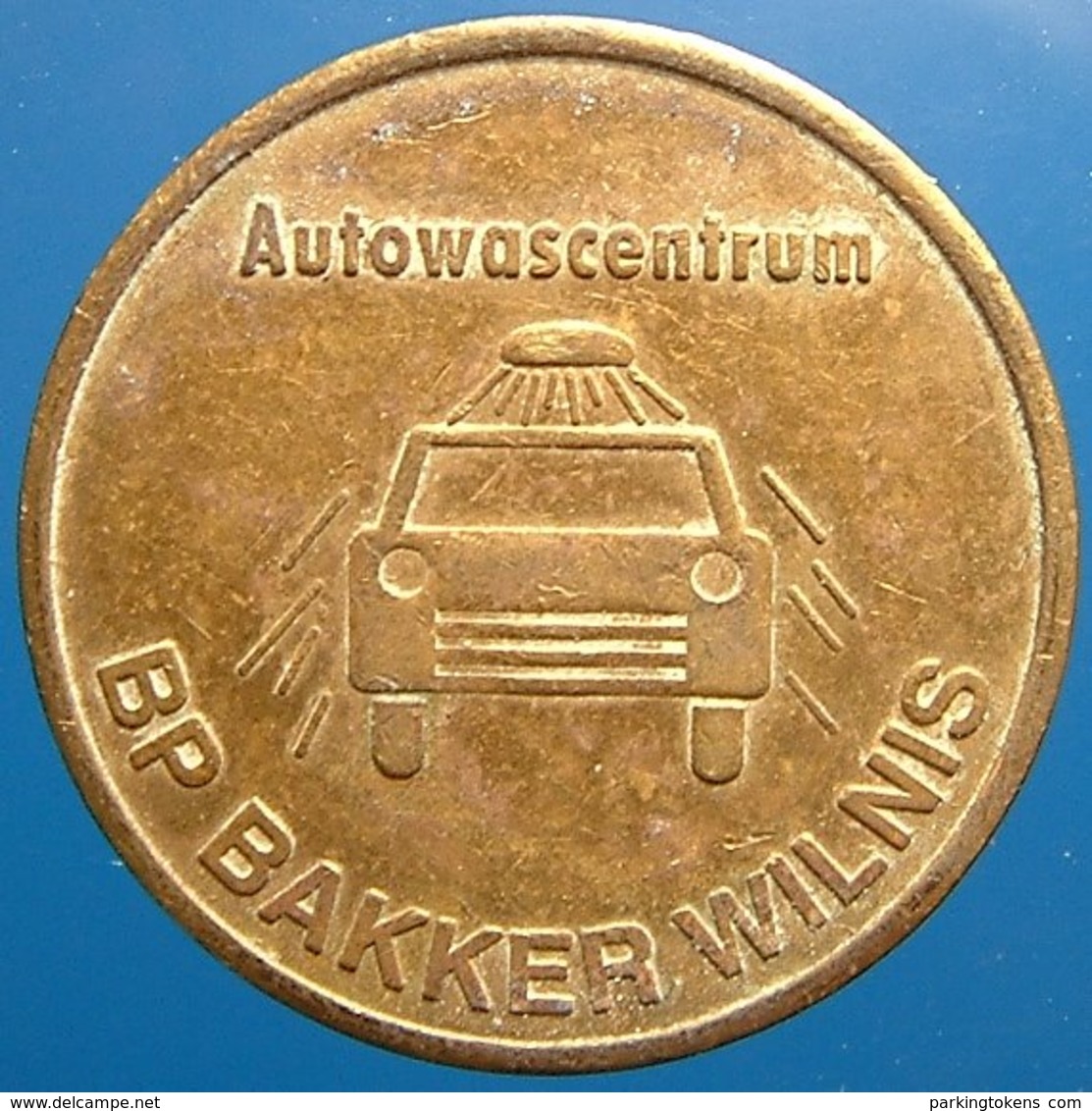 TA 008-1 - BP Bakker - Wilnis Netherlands - Auto Wasserette Car Wash Machine Token Clean Park Auto Wasch - Professionals/Firms