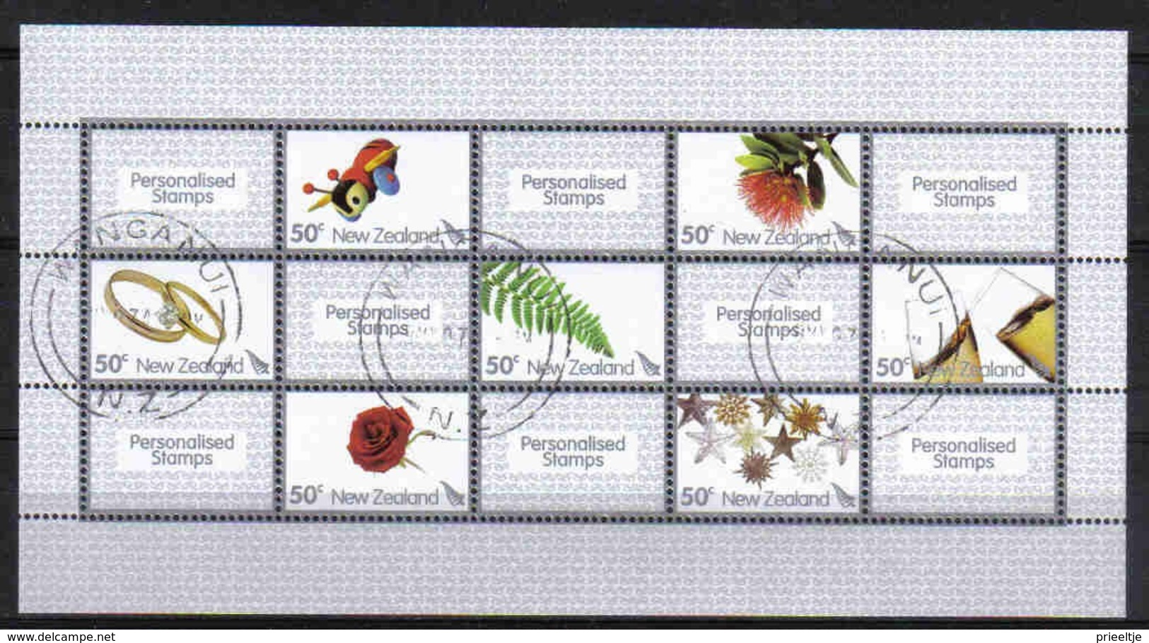 New Zealand 2006 Personalised Stamp Sheet Y.T. 2249A (0) - Blocks & Kleinbögen