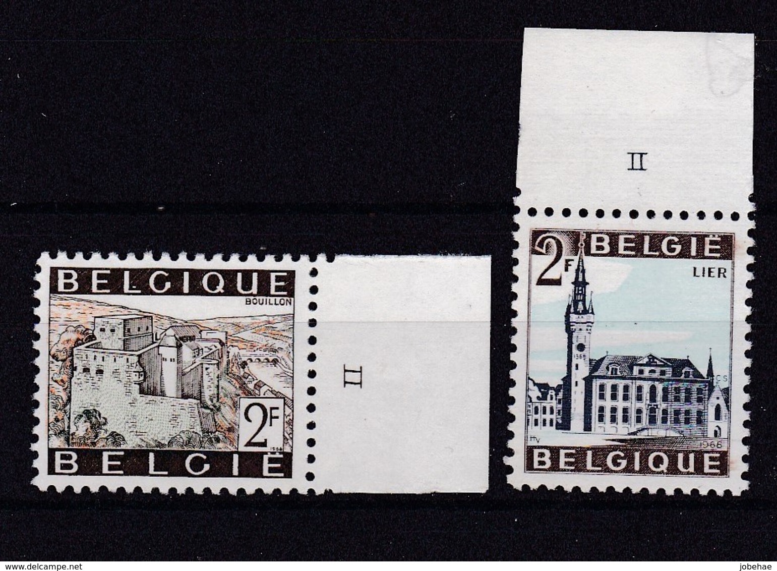 Belgie Plaatnr  COB** 1397-1398.2 - 1961-1970