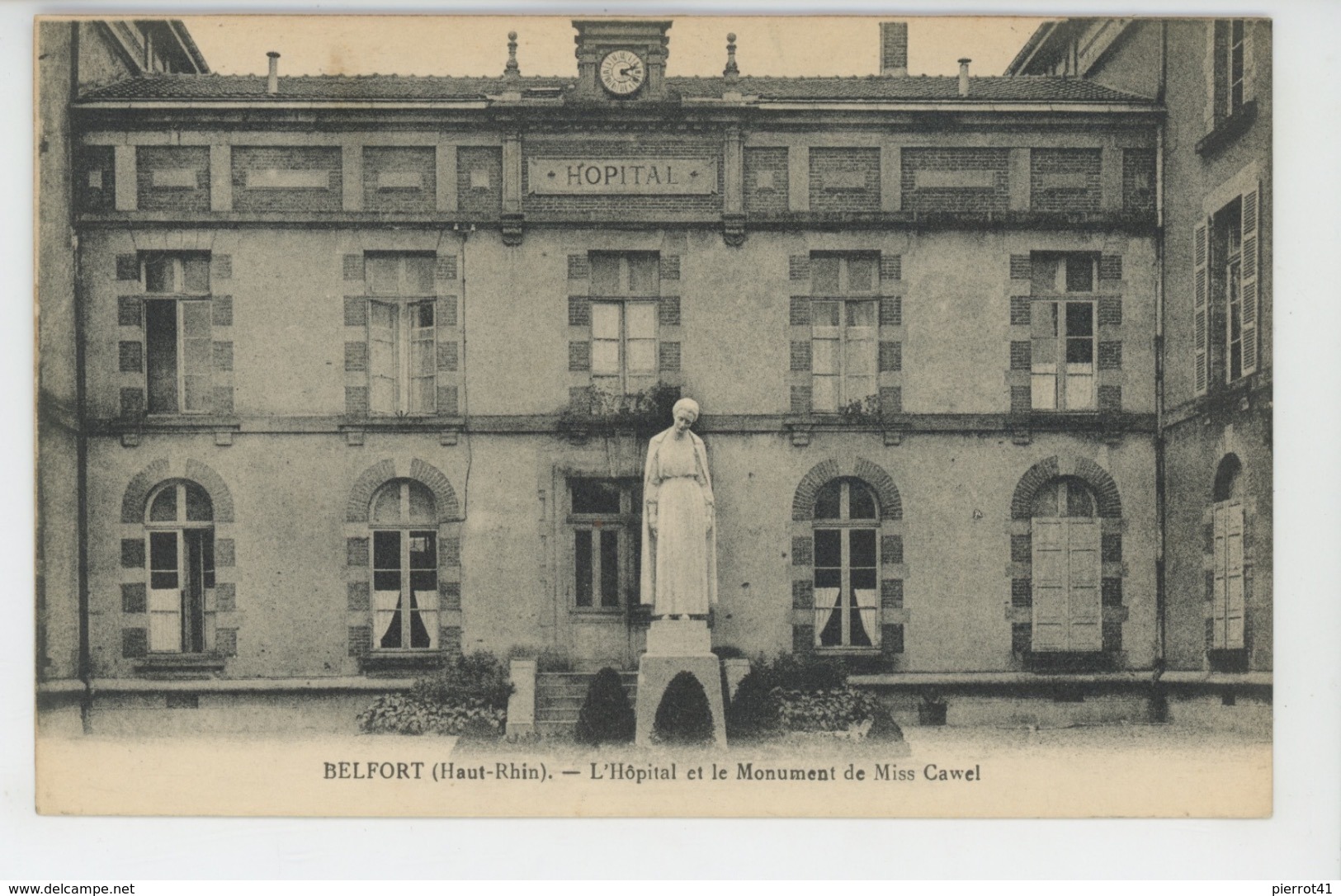 BELFORT - L'Hôpital Et Le Monument De MISS CAVELL - Belfort - City