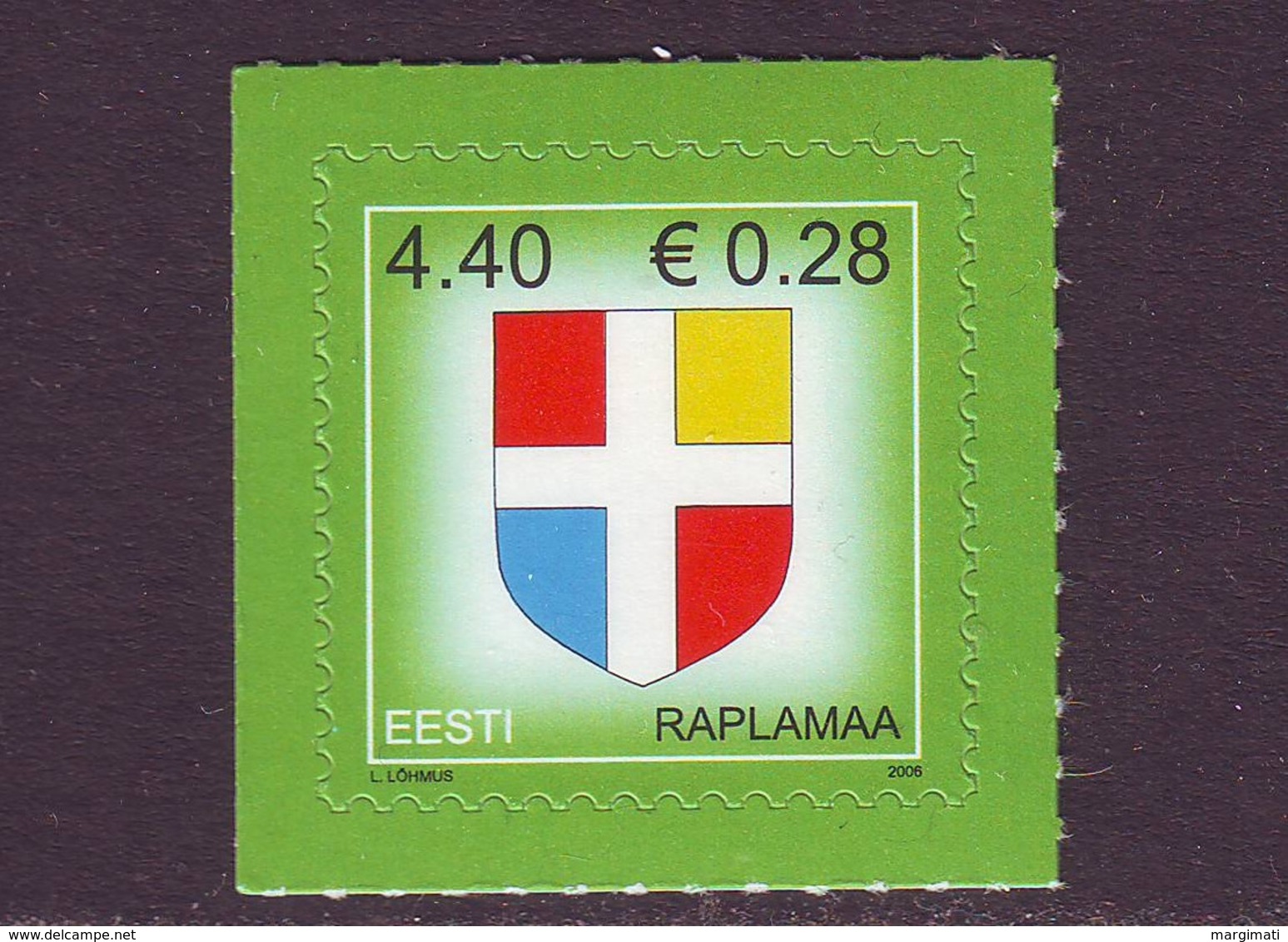 Estland 2006.Arms Of Rapla. MNH. Pf. - Estland