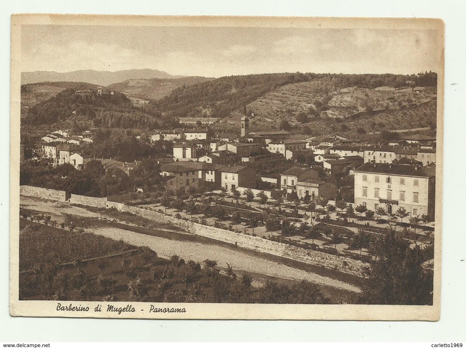 BARBERINO DI MUGELLO - PANORAMA 1948  VIAGGIATA FG - Firenze (Florence)