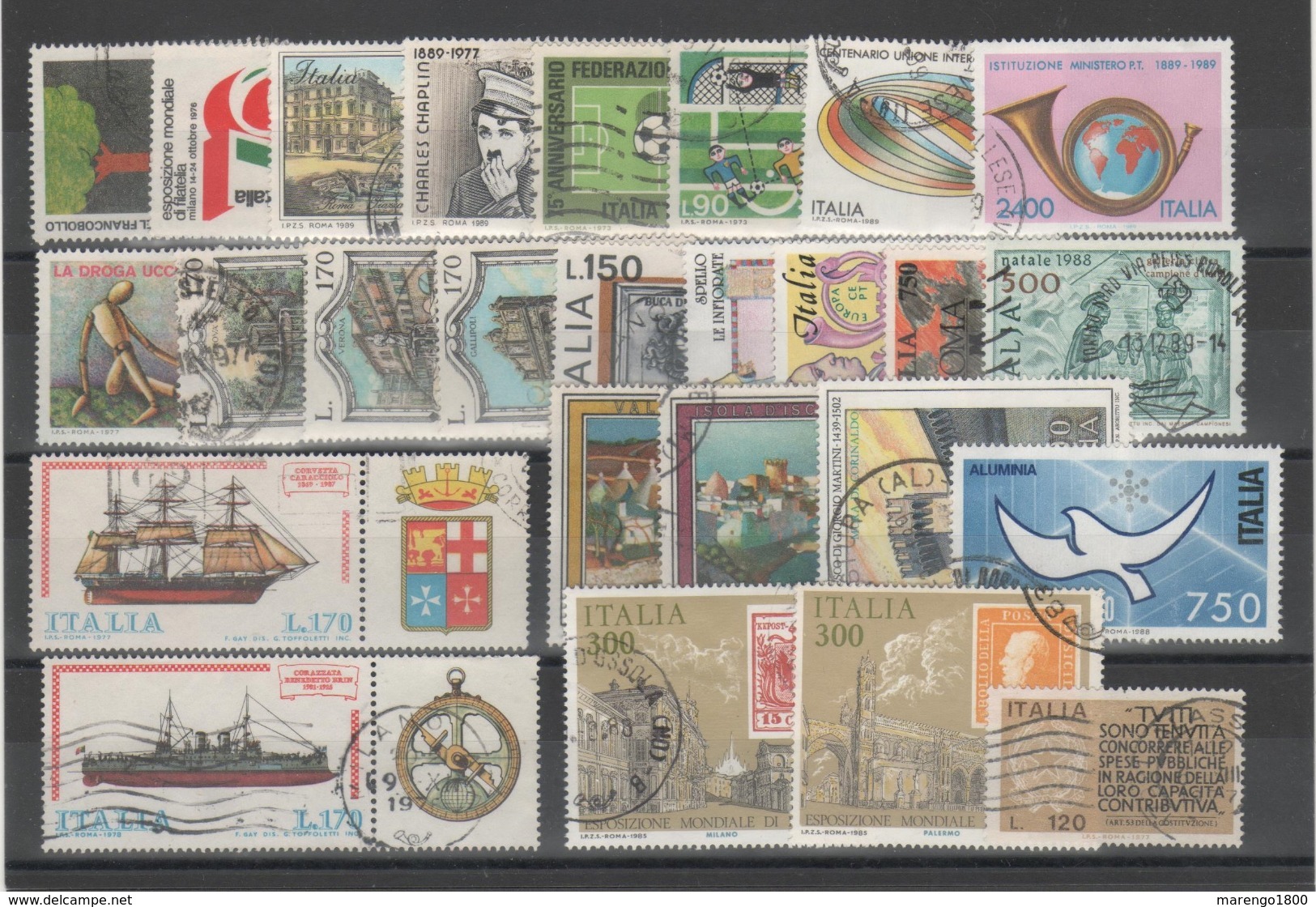 Italia - Lotto Usati - Promo                 (g6027) - Lots & Kiloware (mixtures) - Max. 999 Stamps