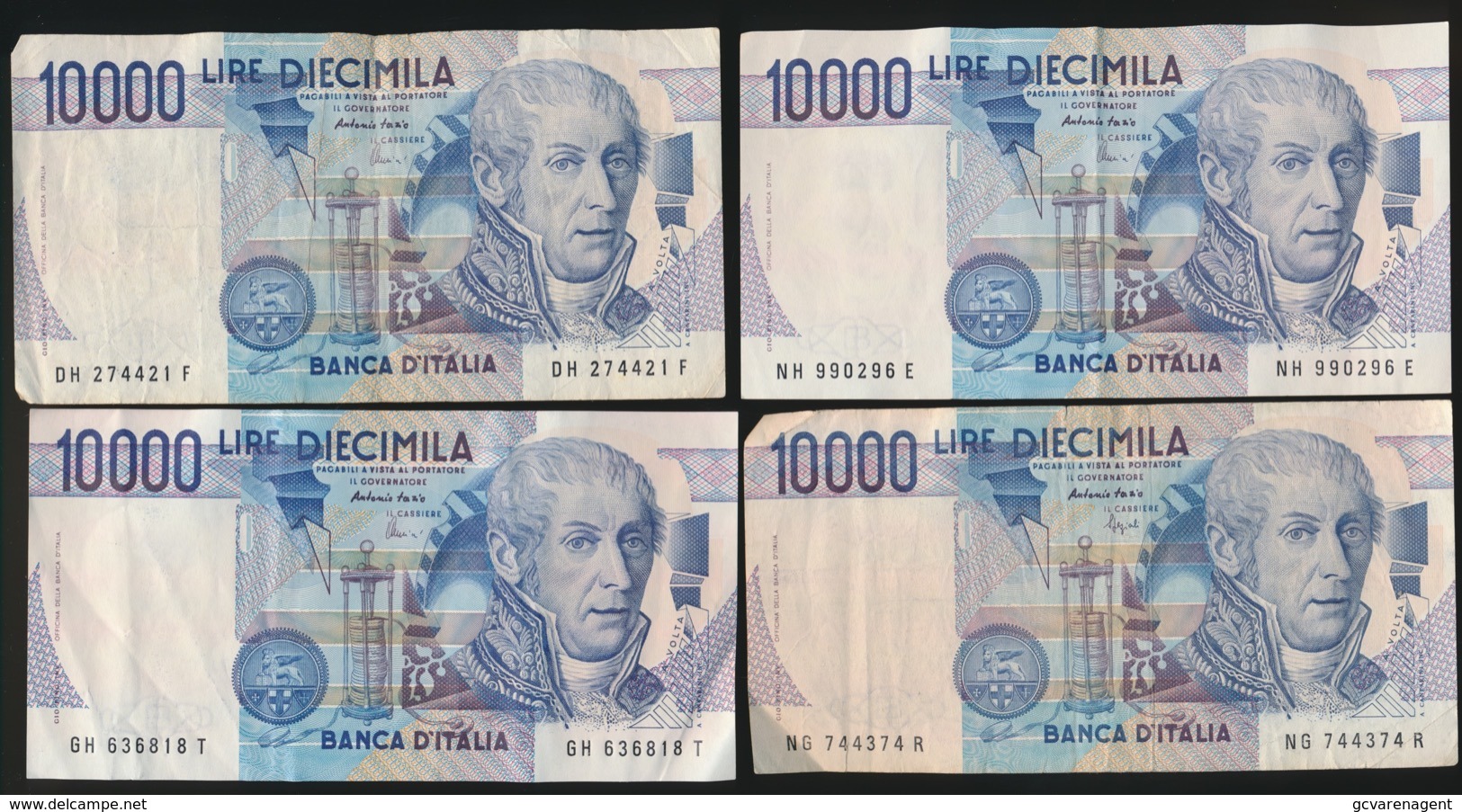 4 X 10000 LIRE - 10000 Lire