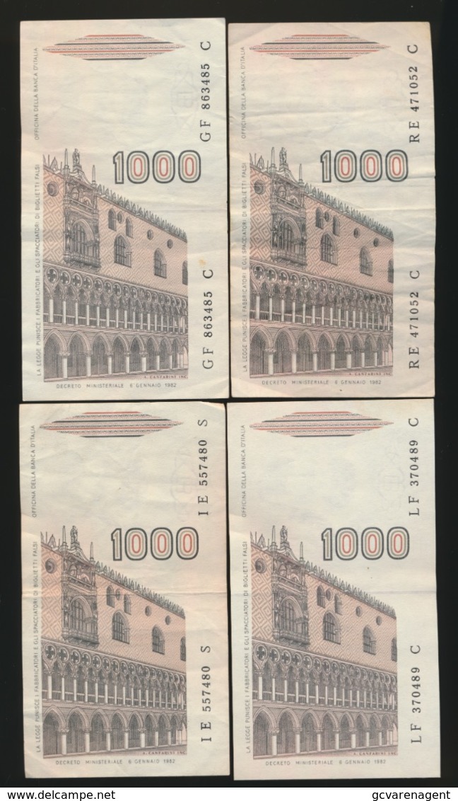 4 X 10000 LIRE - 10000 Lire