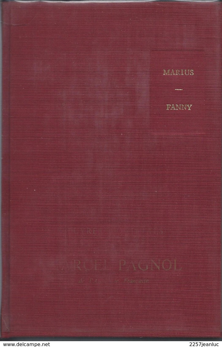 Marcel Pagnol Oeuvres Complètes Tome 2 - Marius Fanny - Other & Unclassified