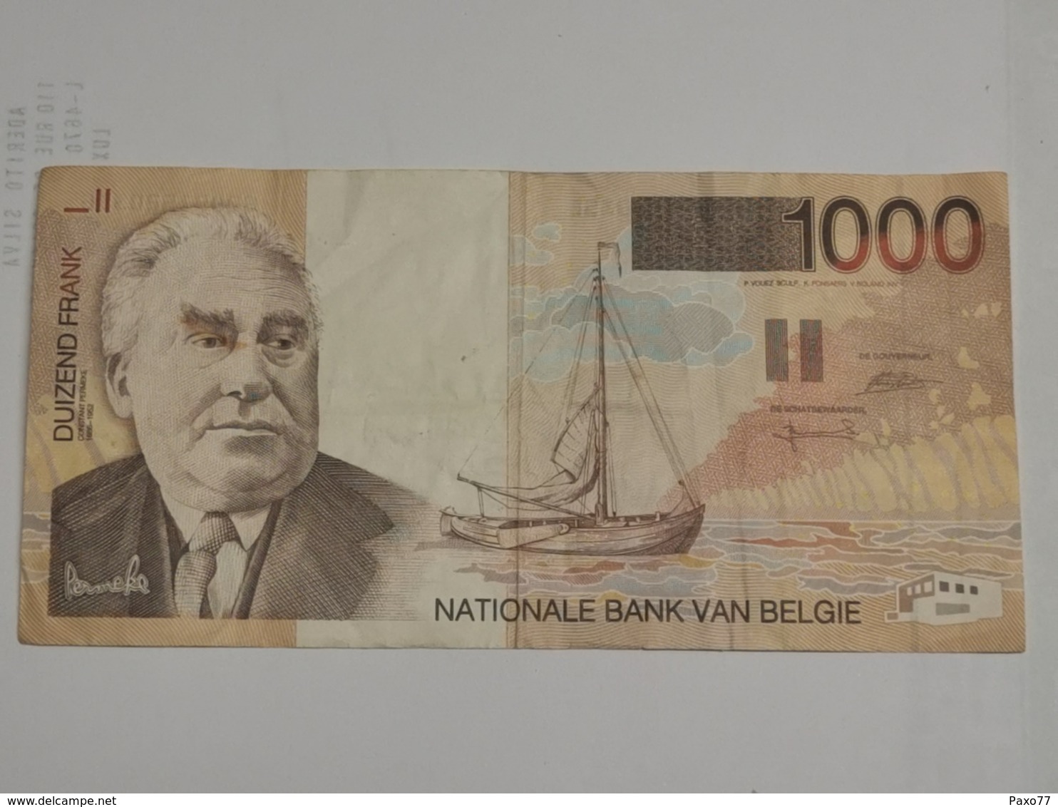 Belgique, 1000 Francs, Permeke - 1000 Francs