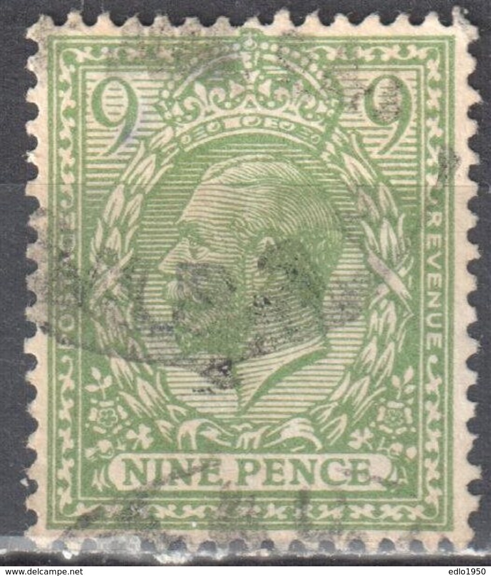 Great Britain 1922 - King Georg V - 9 P - Mi.153 - Wmk 12 - Used - Gebraucht