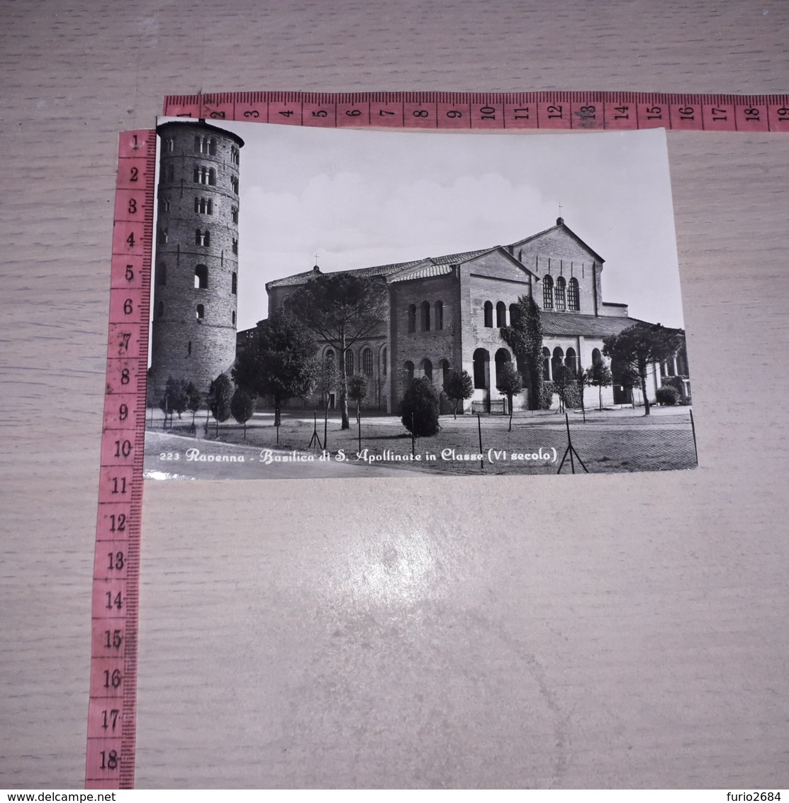 C-75546 RAVENNA BASILICA DI SANTA APOLLINARE IN CLASSE PANORAMA - Ravenna