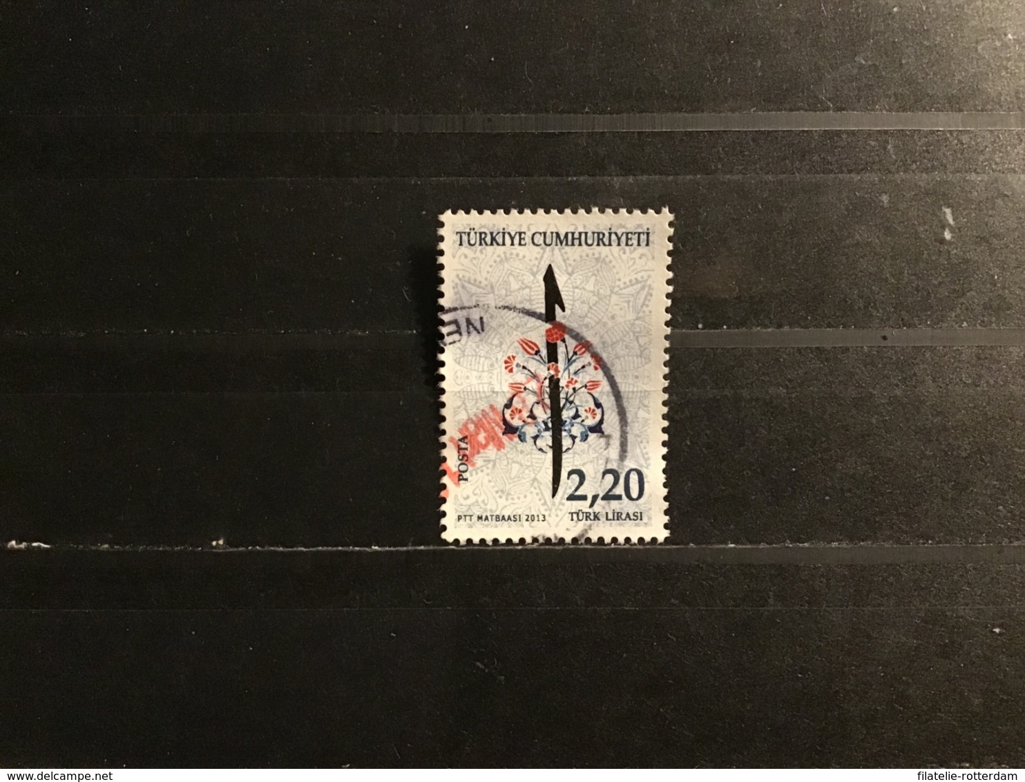 Turkije / Turkey - Kalligrafie (2.20) 2013 - Used Stamps
