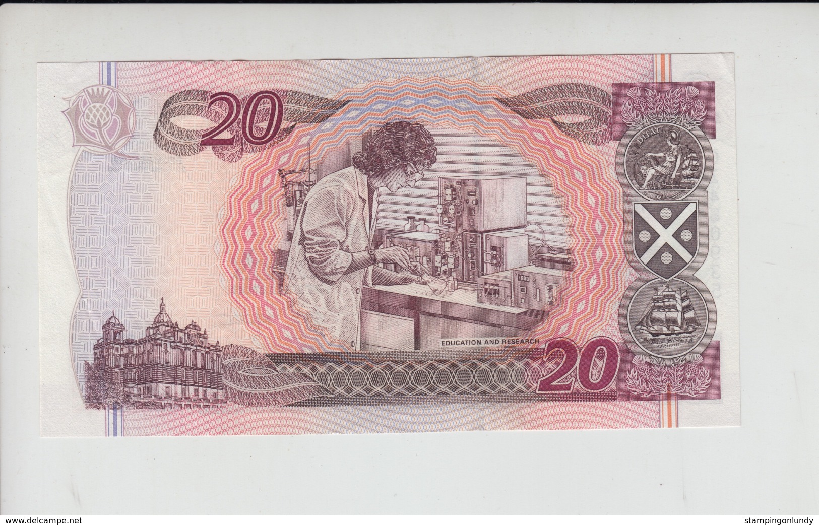 AB120. Bank Of Scotland £20 Banknote 22nd March 1999. #CZ480935 FREE UK P+PBUY 1 GET 1 (CHEAPEST) 1/2 PRICE BANKNOTES - 20 Pounds