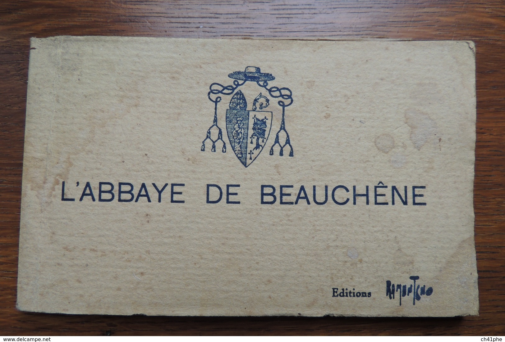 ABBAYE DE BEAUCHENE - CARNET DE 9 CARTES - Cerizay