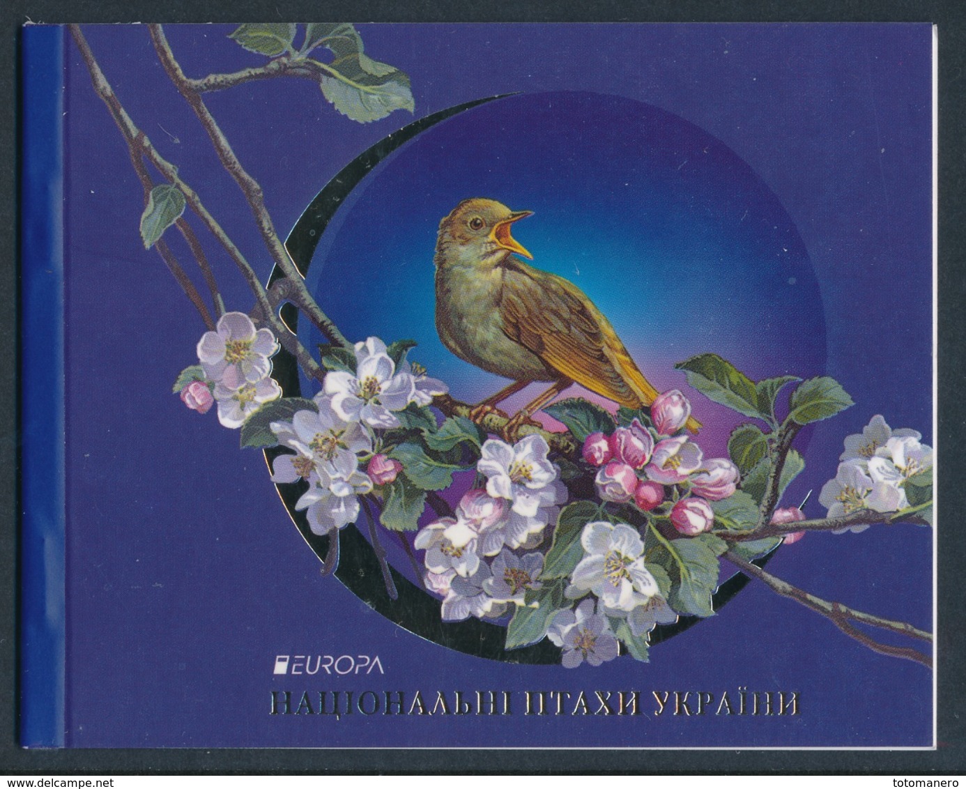 UKRAINE, EUROPA 2019 "National Birds" Booklet** - 2019