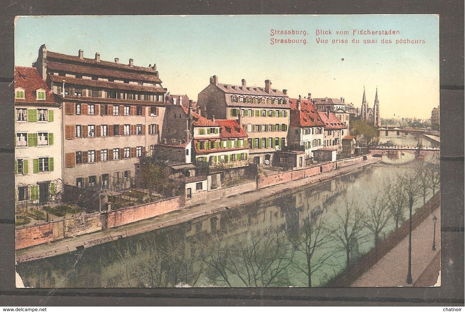 Sur Cartes Postales De  Strasbourg    10 C Semeuse Oblit  Tresor Et Postes 1919 - Guerre (timbres De)