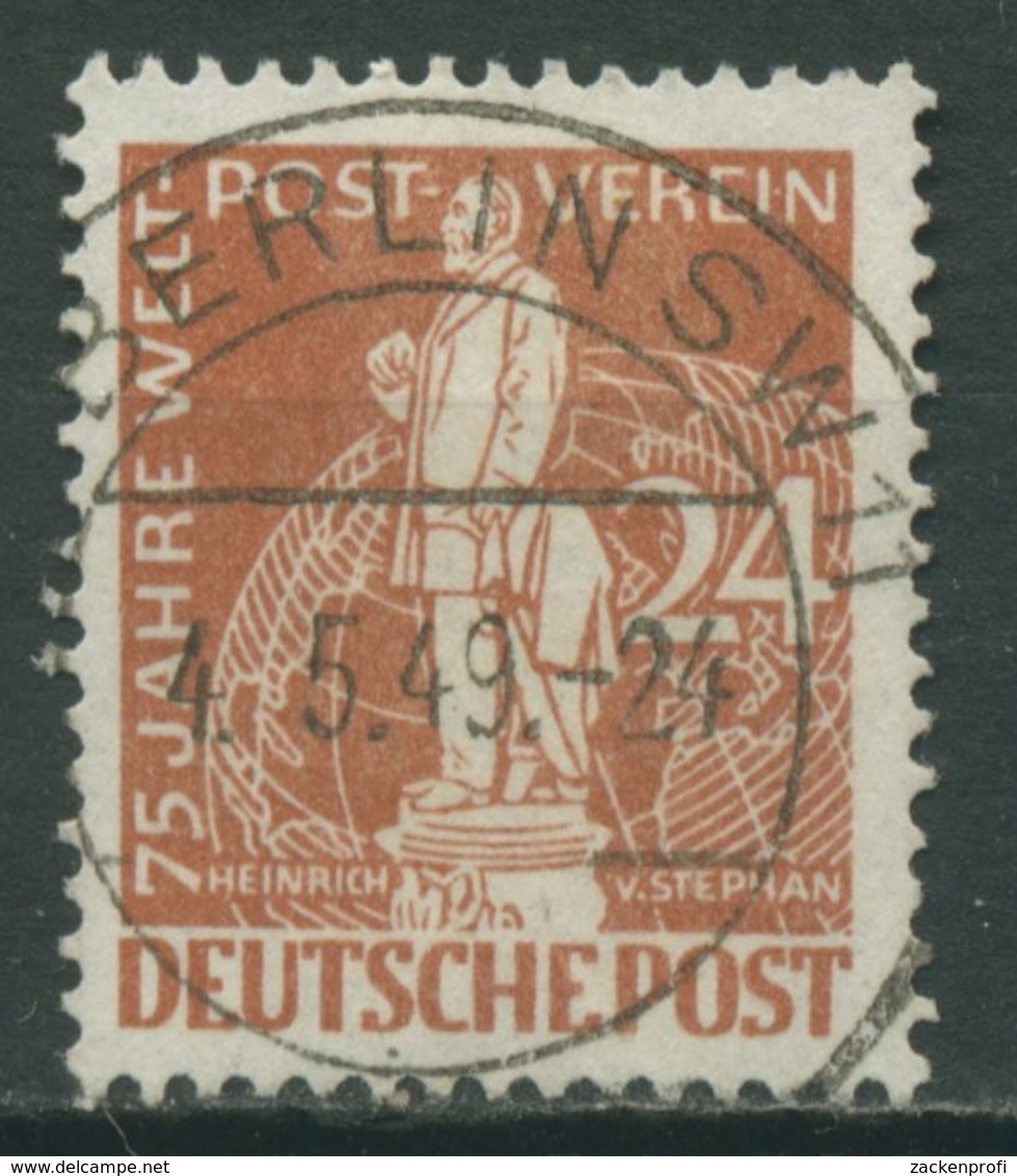 Berlin 1949 75 Jahre Weltpostverein UPU, Heinrich Von Stephan 37 TOP-Stempel - Usati