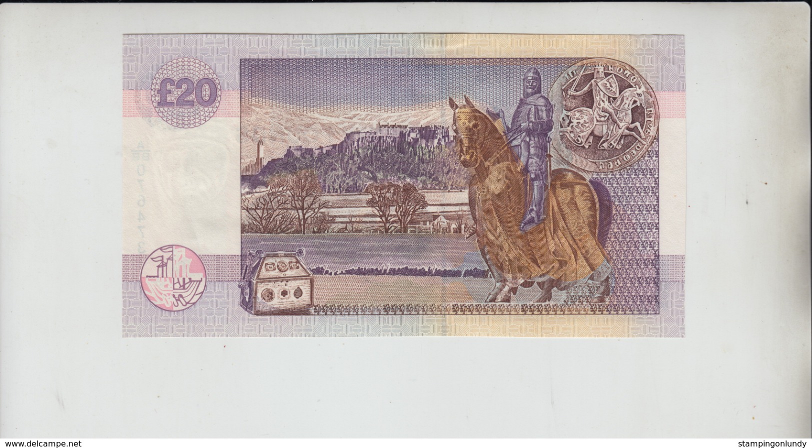 AB643 Clydesdale Bank PLC £20 Note 12th Oct 1999 #A/BE 076473 FREE UK P+P BUY 1 GET 1 (CHEAPEST) 1/2 PRICE BANKNOTES - 20 Pounds