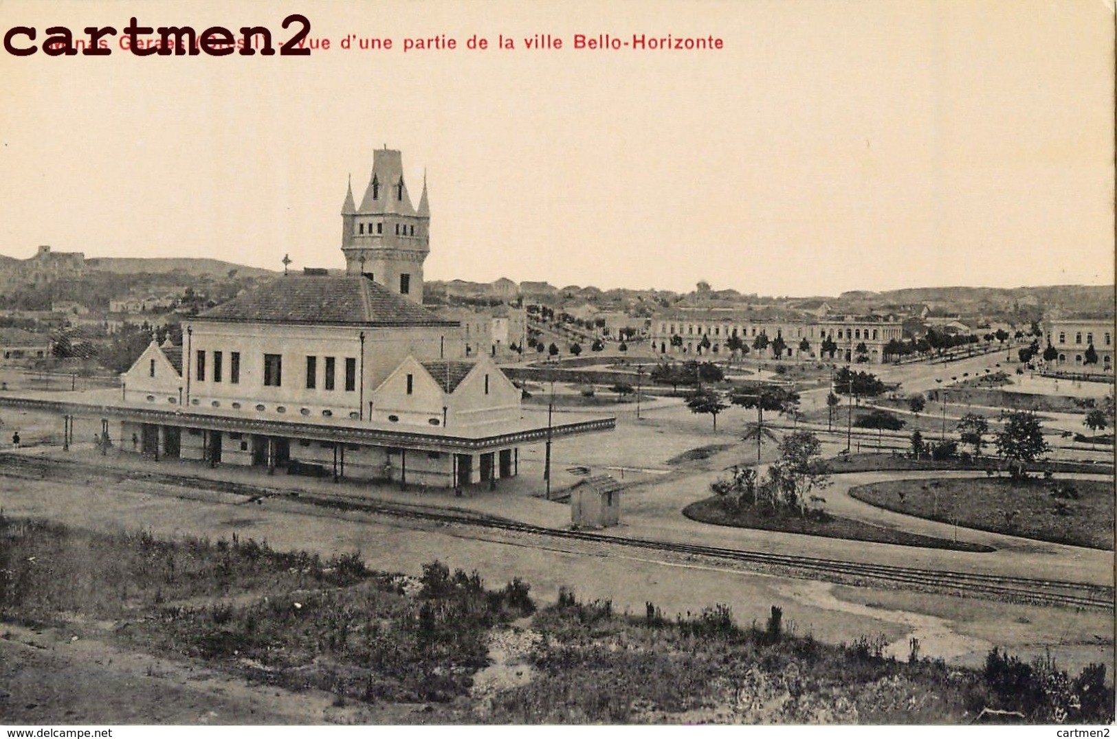 BELO HORIZONTE MINAS GERAES GARE STATION BRESIL BRAZIL - Belo Horizonte