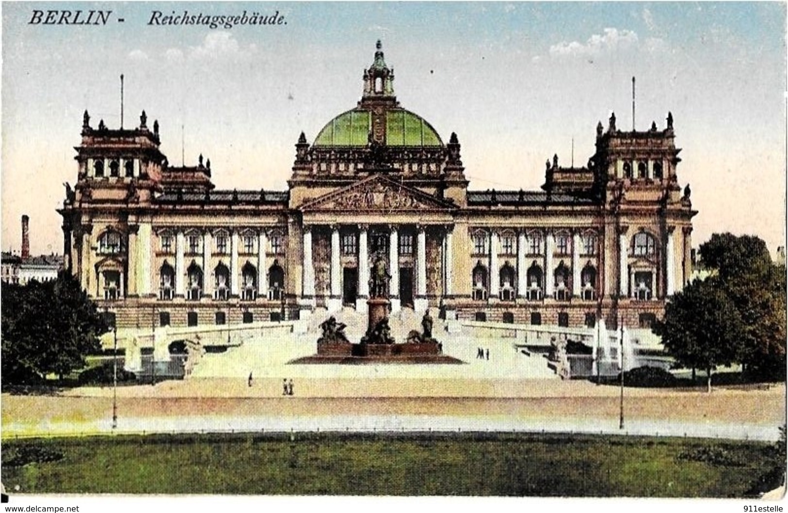 BERLIN  .  REICHSTAGSGEBAUDE - Rixdorf