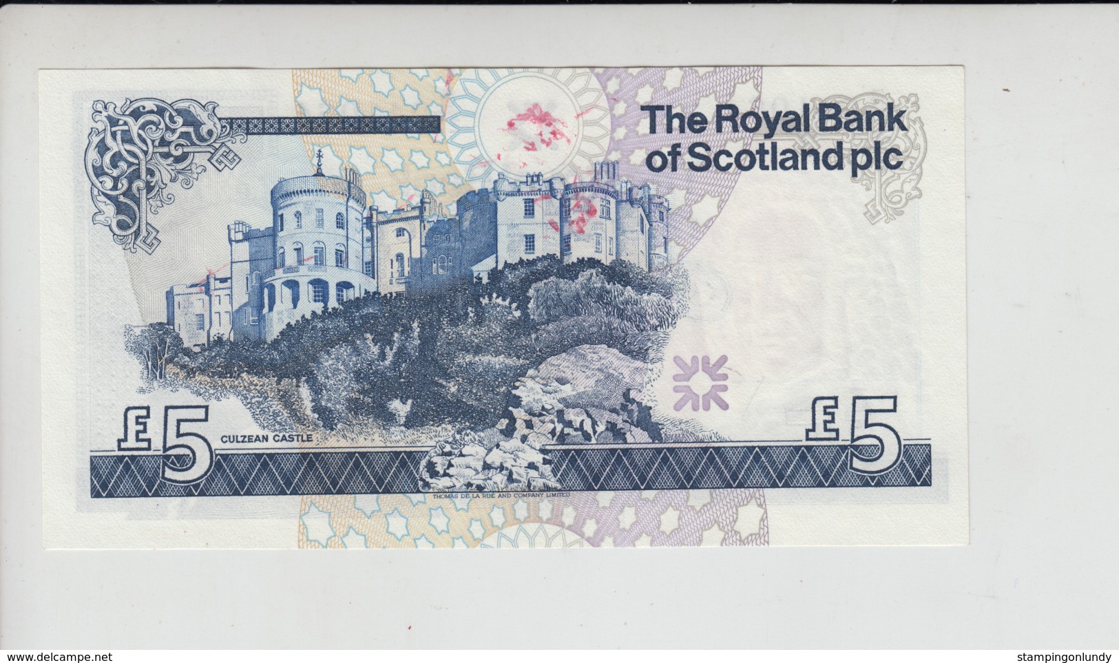 AB317ARoyal Bank Of Scotland Plc £5 Note 23 March 1994 #B/23 941064 FREE UK P+PBUY 1 GET 1 (CHEAPEST) 1/2 PRICE BANKNOTE - 5 Pounds