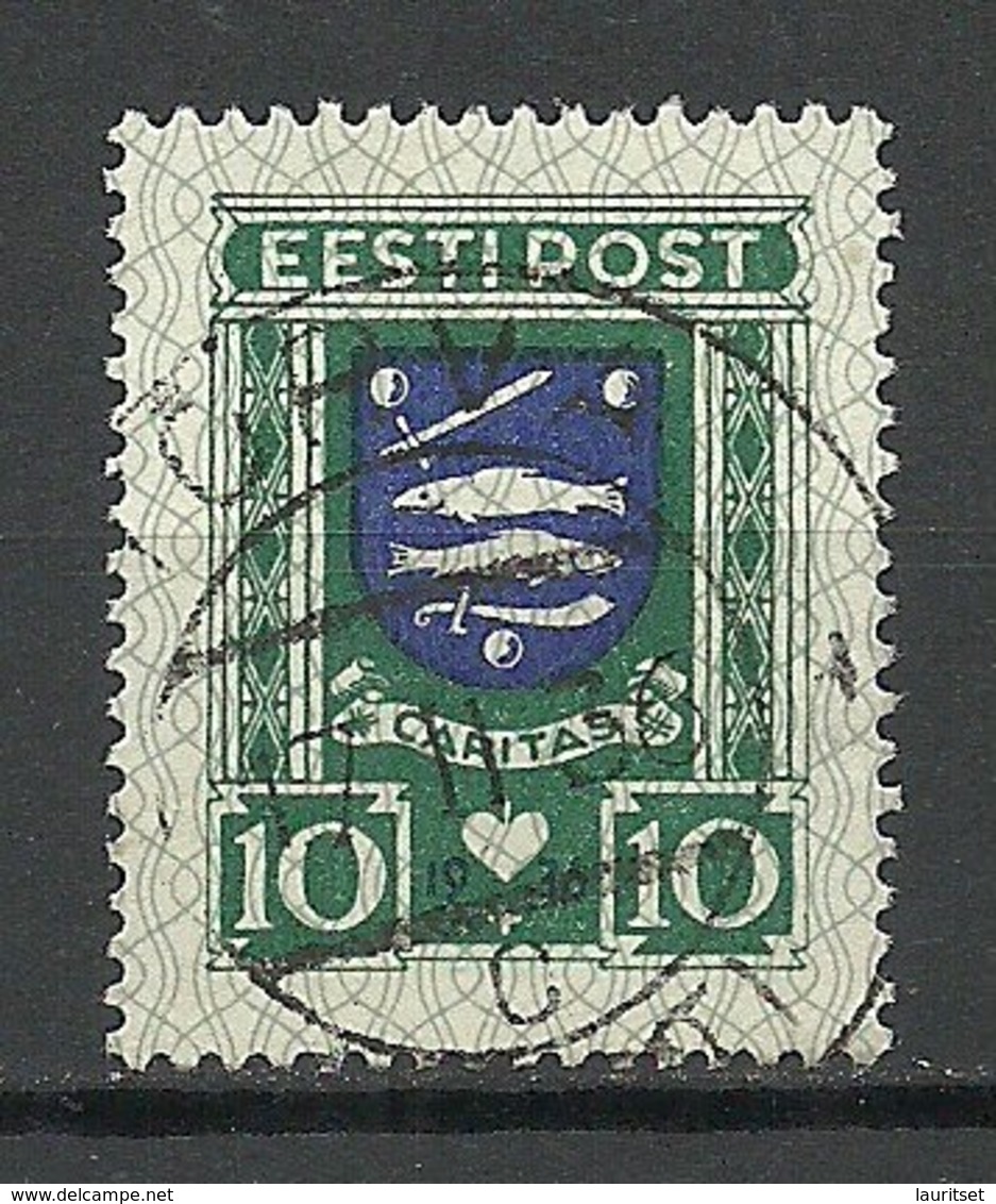 Estland Estonia 1936 CARITAS Michel 109 O TÕRVA - Estland