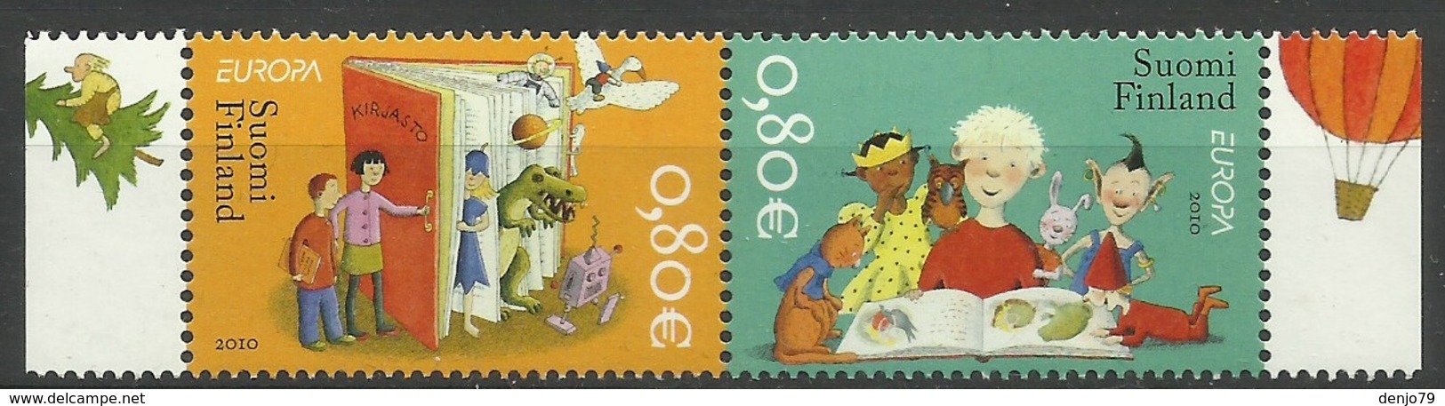 FINLAND  2010  EUROPA  CHILDRENS BOOKS MNH - 2010