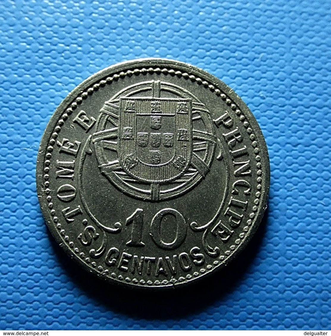 Portuguese S. Tomé E Príncipe 10 Centavos 1929 - Portugal