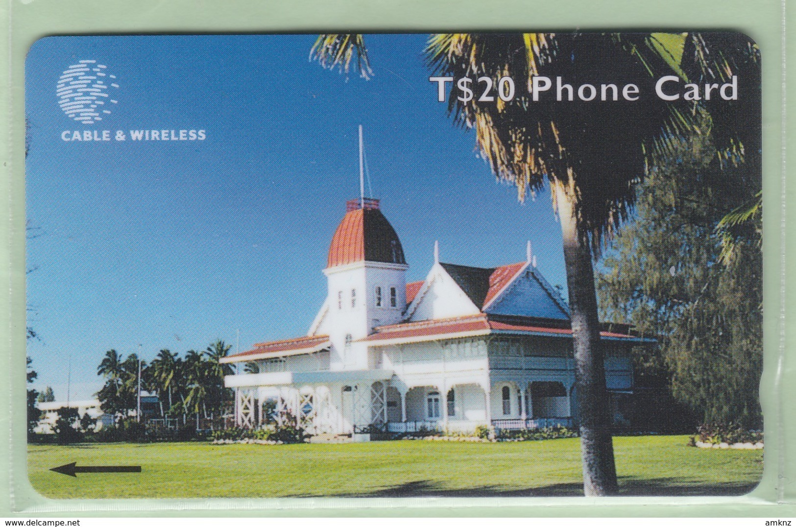 Tonga - 1999 Third Issue - Royal History - $20 Royal Palace  - TON-9 - "323CTDE" - VFU - Tonga