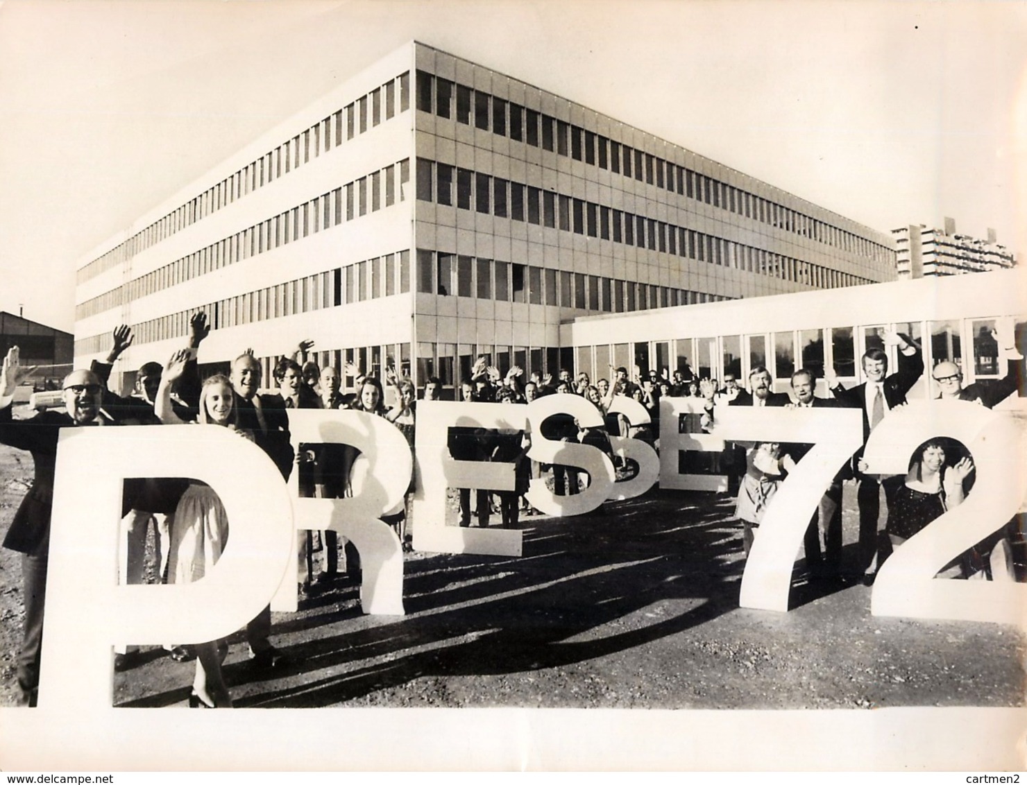 OLYMPIC GAMES MÜNCHEN JEUX OLYMPIQUES MUNICH 1972 QUARTIER DE LA PRESSE JOURNALISTE HANS KLEIN - Sport