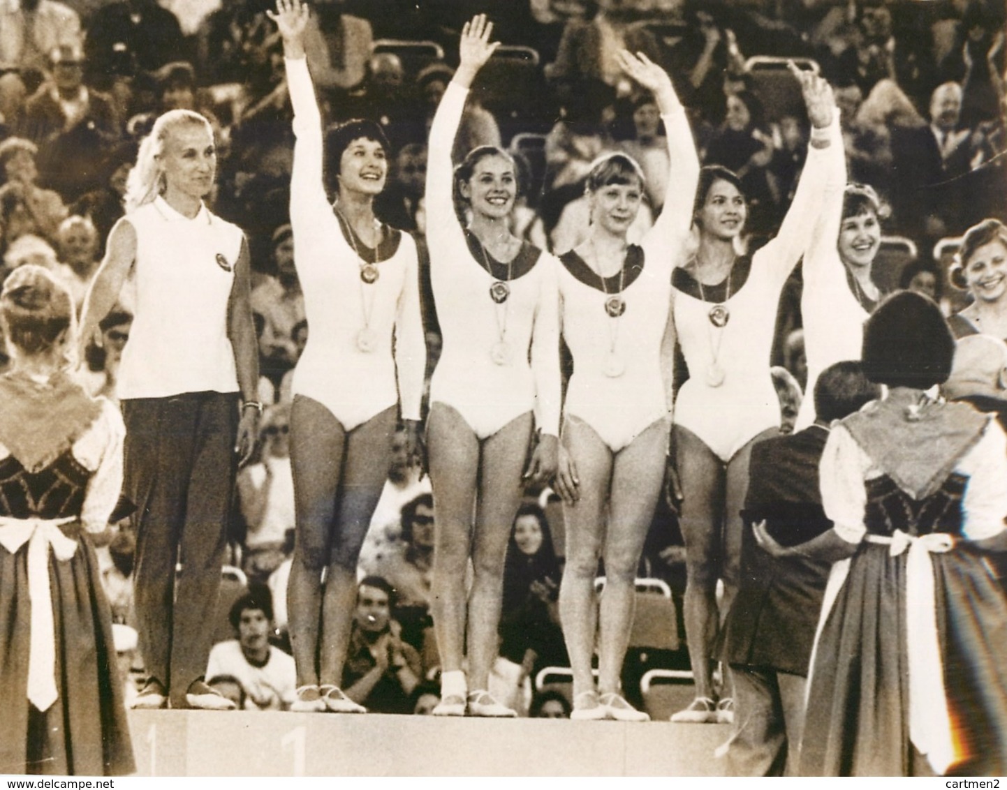 OLYMPIC GAMES MÜNCHEN JEUX OLYMPIQUES MUNICH 1972 U.R.S.S. GYMNASTIC RUSSIAN RUSSIE GYMNASTIQUE - Deportes
