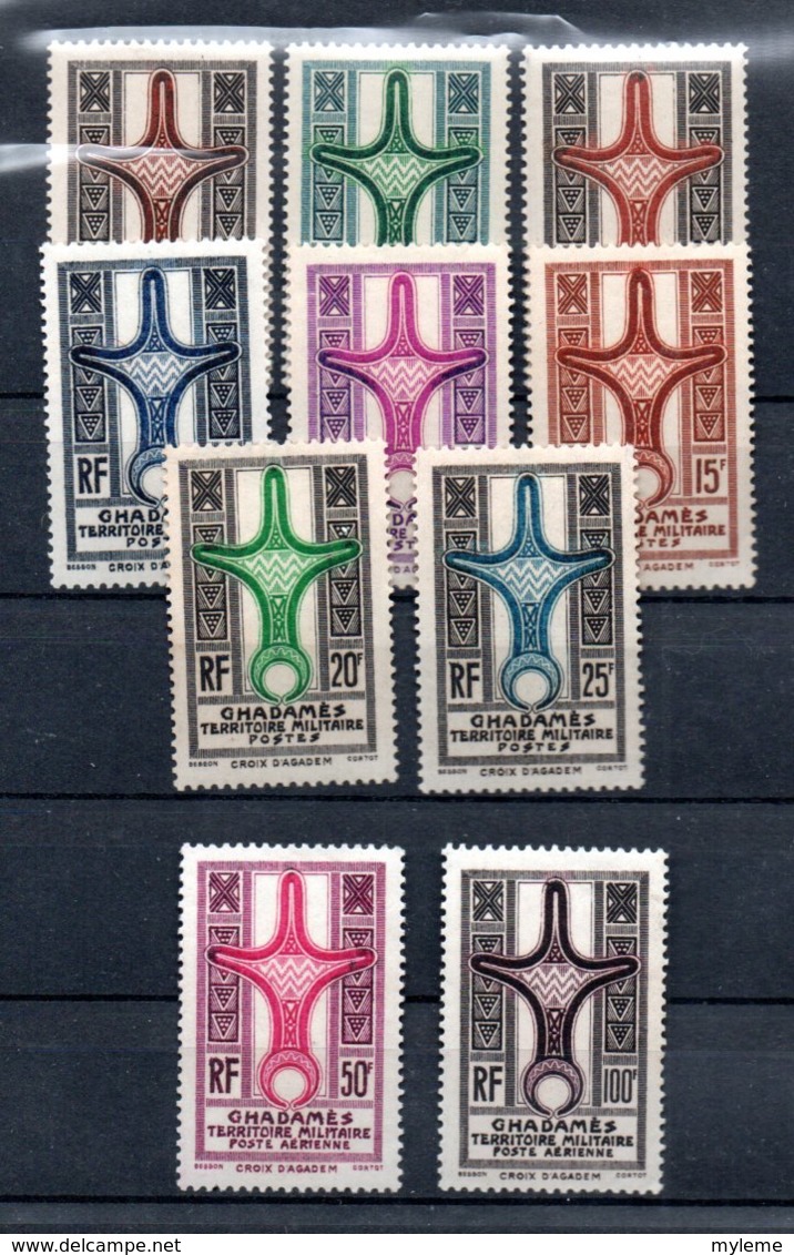 Ghadamès N° 1 à 8** + PA N° 1 + 2 ** A Saisir !!! - Unused Stamps