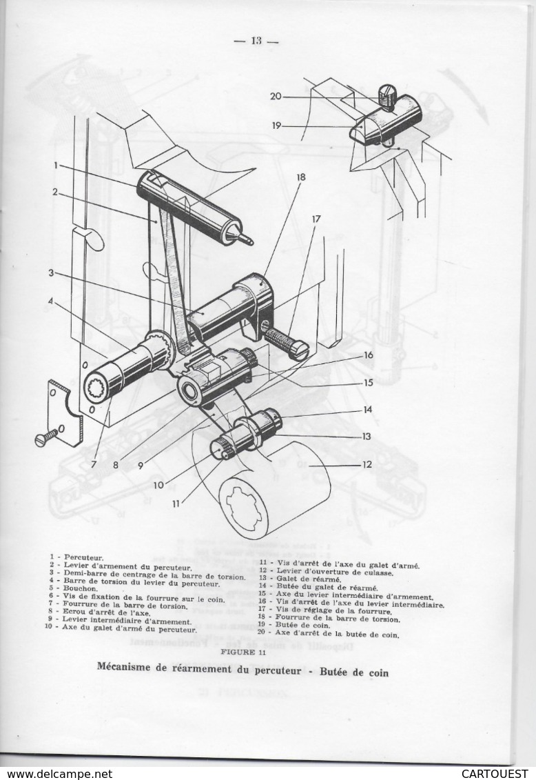 CHAR ASSAUT Panhard Tourelle H. 90 de l' A. M. L. documentation technique (  figures )   ♦♦☺ARMEE BLINDEE