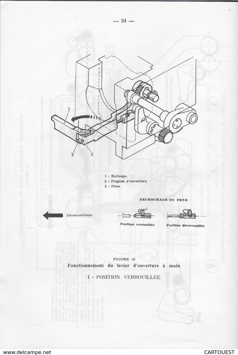 CHAR ASSAUT Panhard Tourelle H. 90 de l' A. M. L. documentation technique (  figures )   ♦♦☺ARMEE BLINDEE