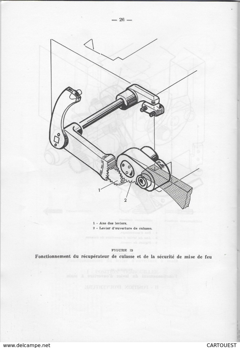 CHAR ASSAUT Panhard Tourelle H. 90 de l' A. M. L. documentation technique (  figures )   ♦♦☺ARMEE BLINDEE