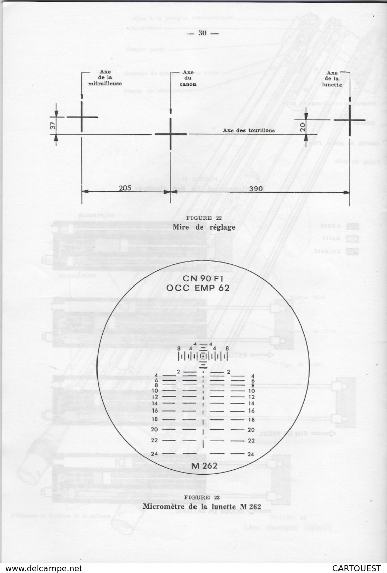 CHAR ASSAUT Panhard Tourelle H. 90 de l' A. M. L. documentation technique (  figures )   ♦♦☺ARMEE BLINDEE