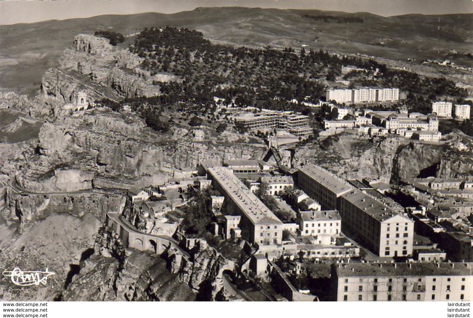 ALGÉRIE  CONSTANTINE Vue Aérienne Sur Le Fort De Sidi M'Cid - Constantine