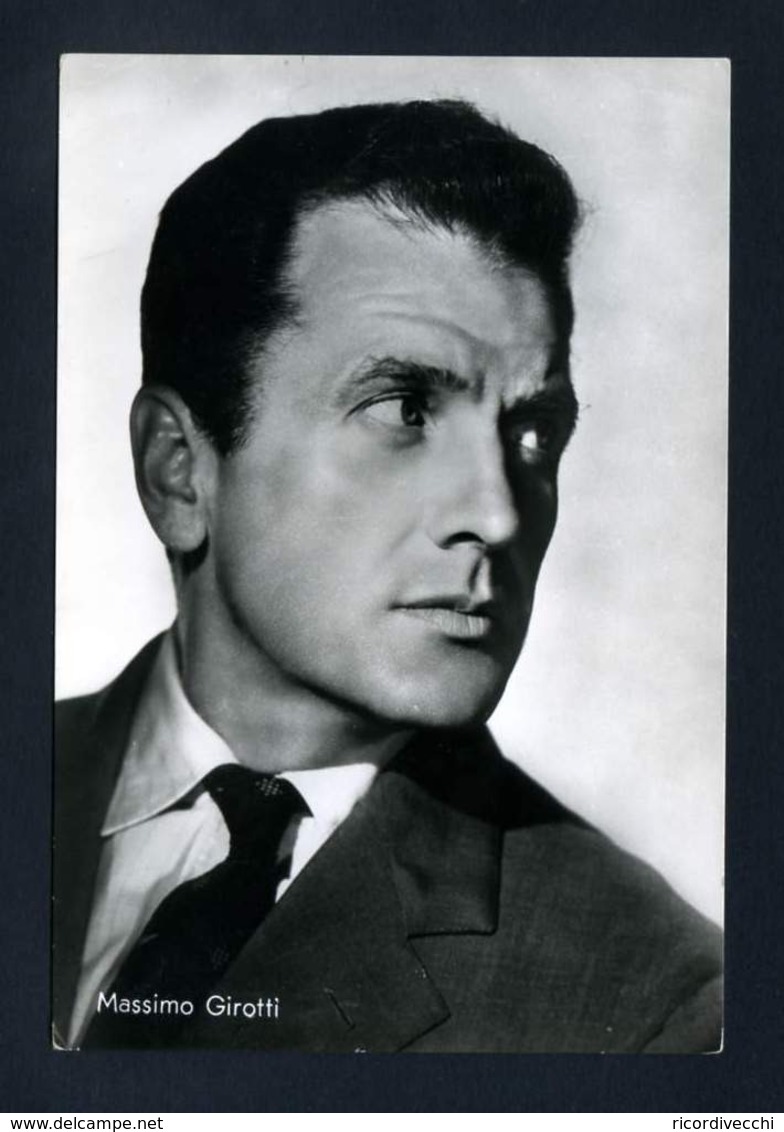 Cartolina Cinema - Massimo Girotti - Attori