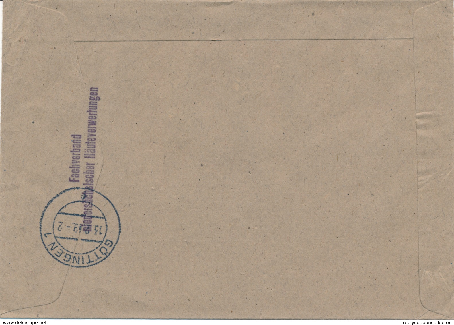 HANNOVER-Linden - 1949 , Freistempel:  - R-Brief Nach Göttingen - Macchine Per Obliterare (EMA)