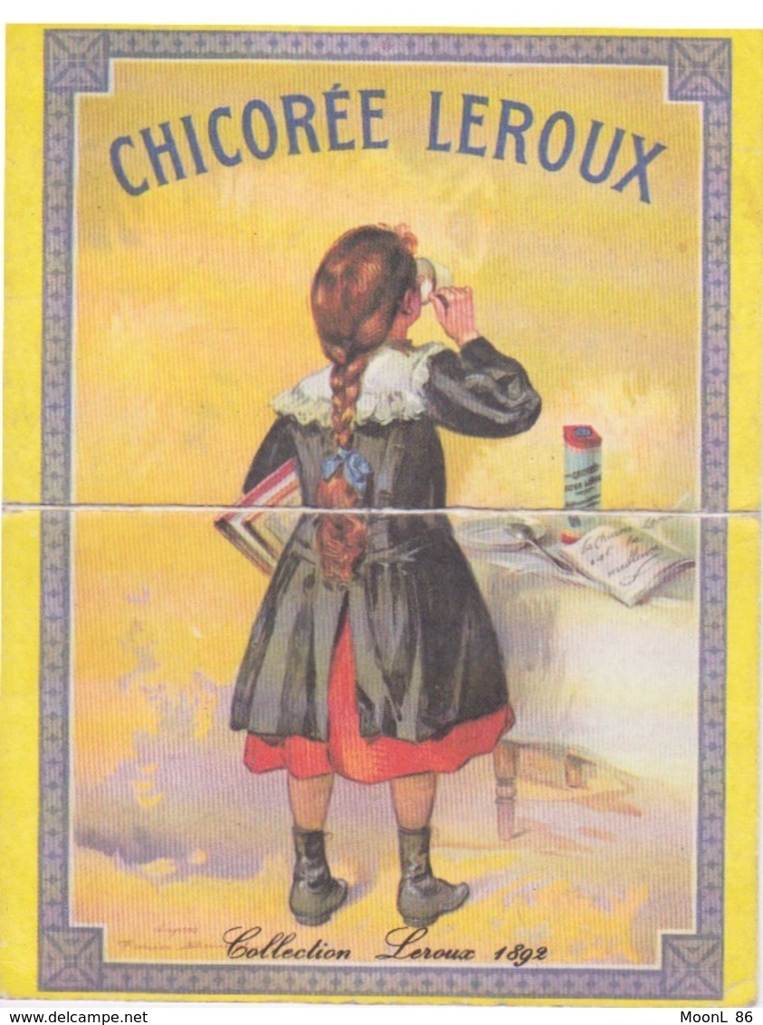 PETIT CALENDRIER De Poche - COLLECTION CHICOREE LEROUX - PUB - Grand Format : 1981-90