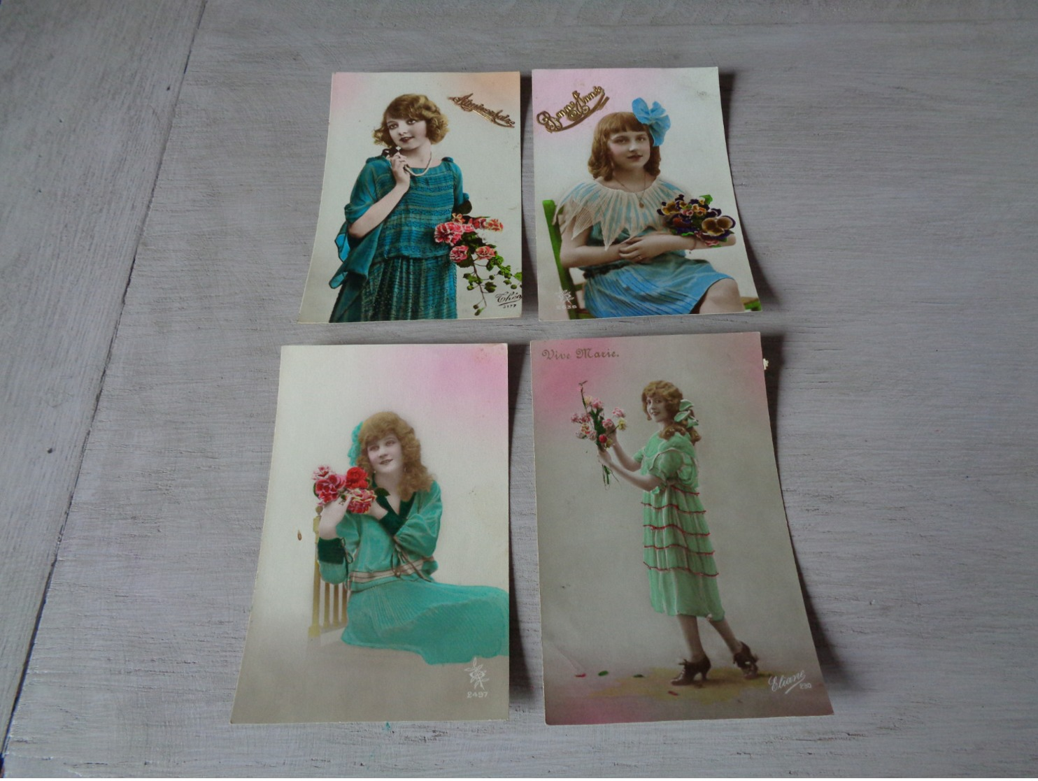 Beau Lot De 60 Cartes Postales De Fantaisie Femmes Femme   Mooi Lot Van 60 Postkaarten Fantasie Vrouwen Vrouw - 60 Scans - 5 - 99 Cartes