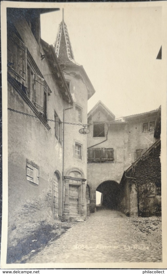 Suisse (NE) AUVERNIER // LA Roche (Carte Photo - Vue Diff.) 19?? - Auvernier