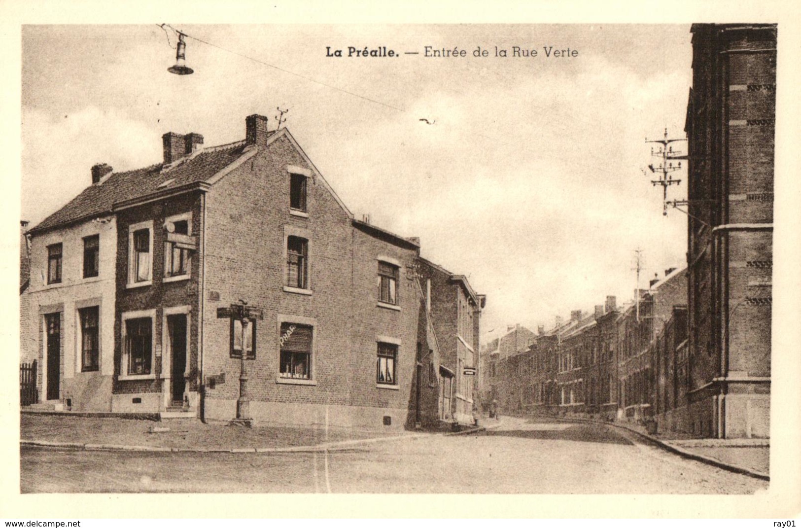 BELGIQUE - LIEGE - HERSTAL - La Préalle - Entrée De La Rue Verte. - Herstal