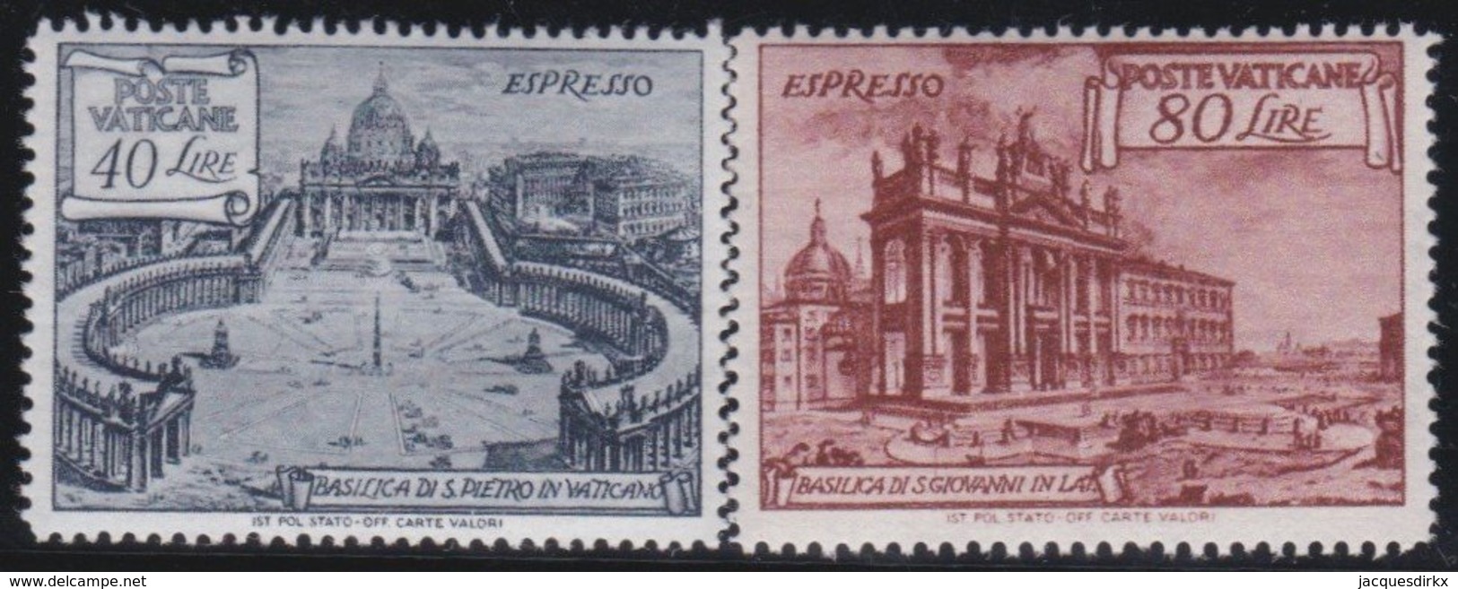 Vatican   .   Yvert   .       Airmail   11/12        .    **     .    Postfris   .   /   .   MNH - Luchtpost